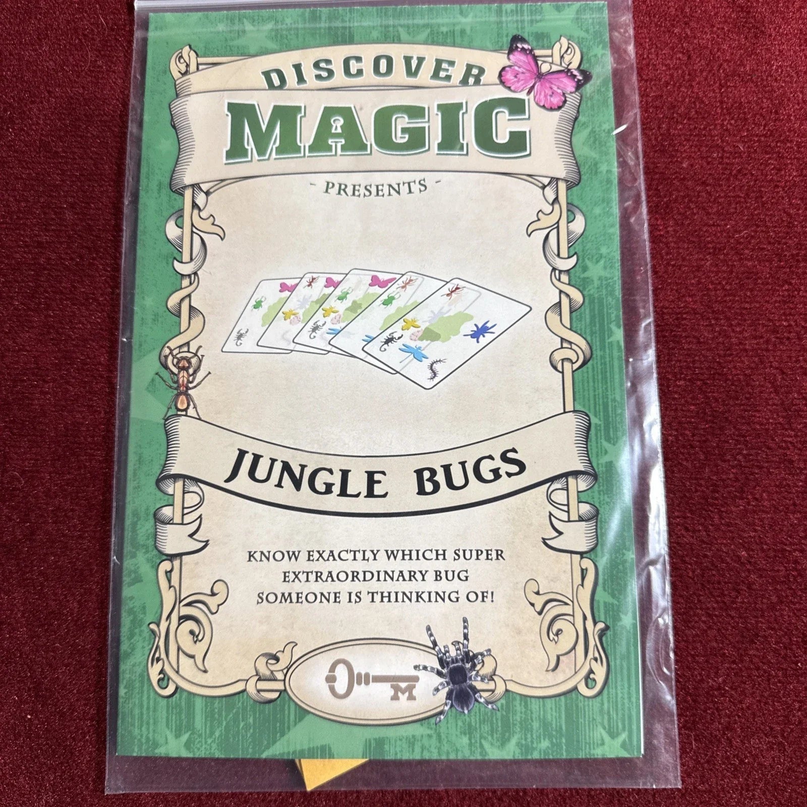 Discover Magic Jungle Bugs Magic Trick Beginner Magic Easy To Do Mentalism