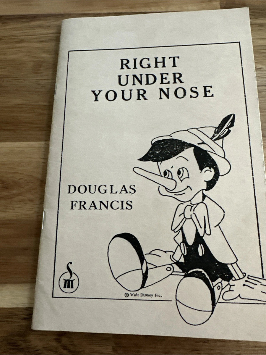 Right Under Your Nose by Douglas Francis - Supreme Magic 1984 ESTATE