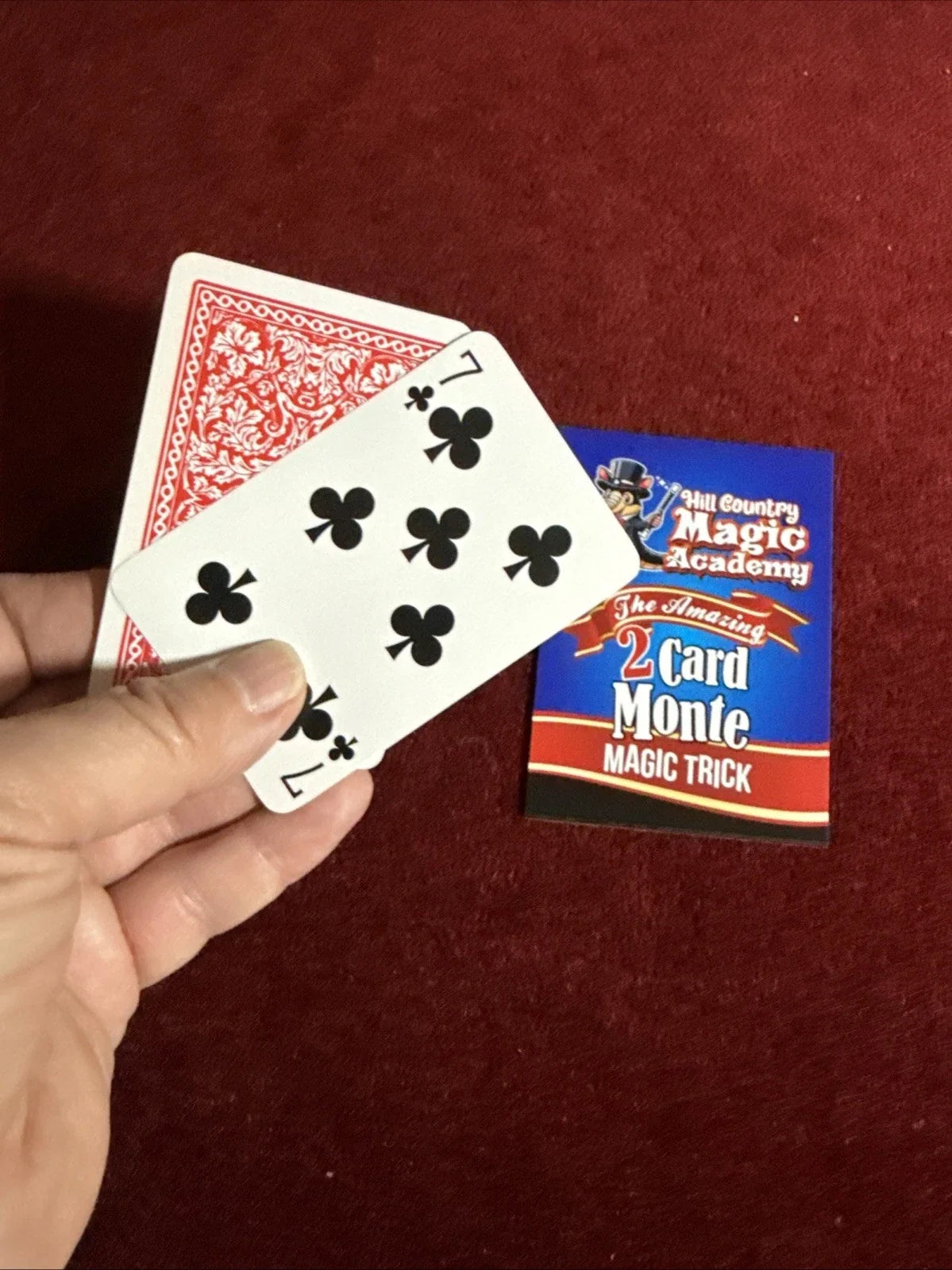 1 Dz (12) Two Card Monte Magic TricksEZ To Do-Card-Gambling Trick-party Favor