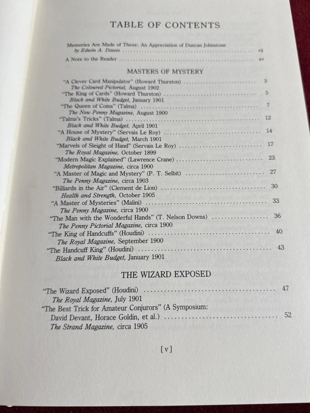 The Wizard Exposed by David Meyer - 1987 ESTATE