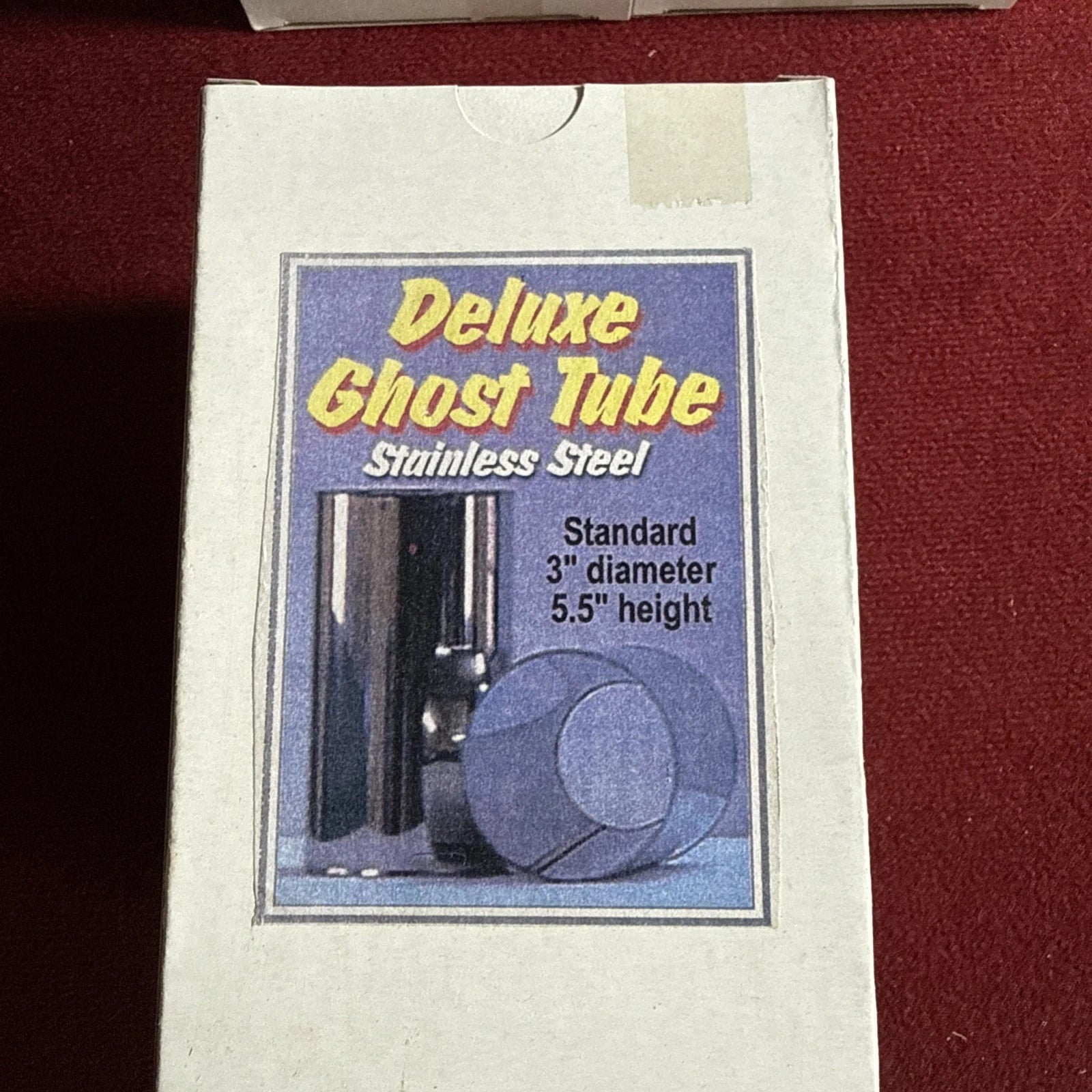 Deluxe Ghost Tube Stainless Steel - Standard Size - Magic Trick Production Easy To Do