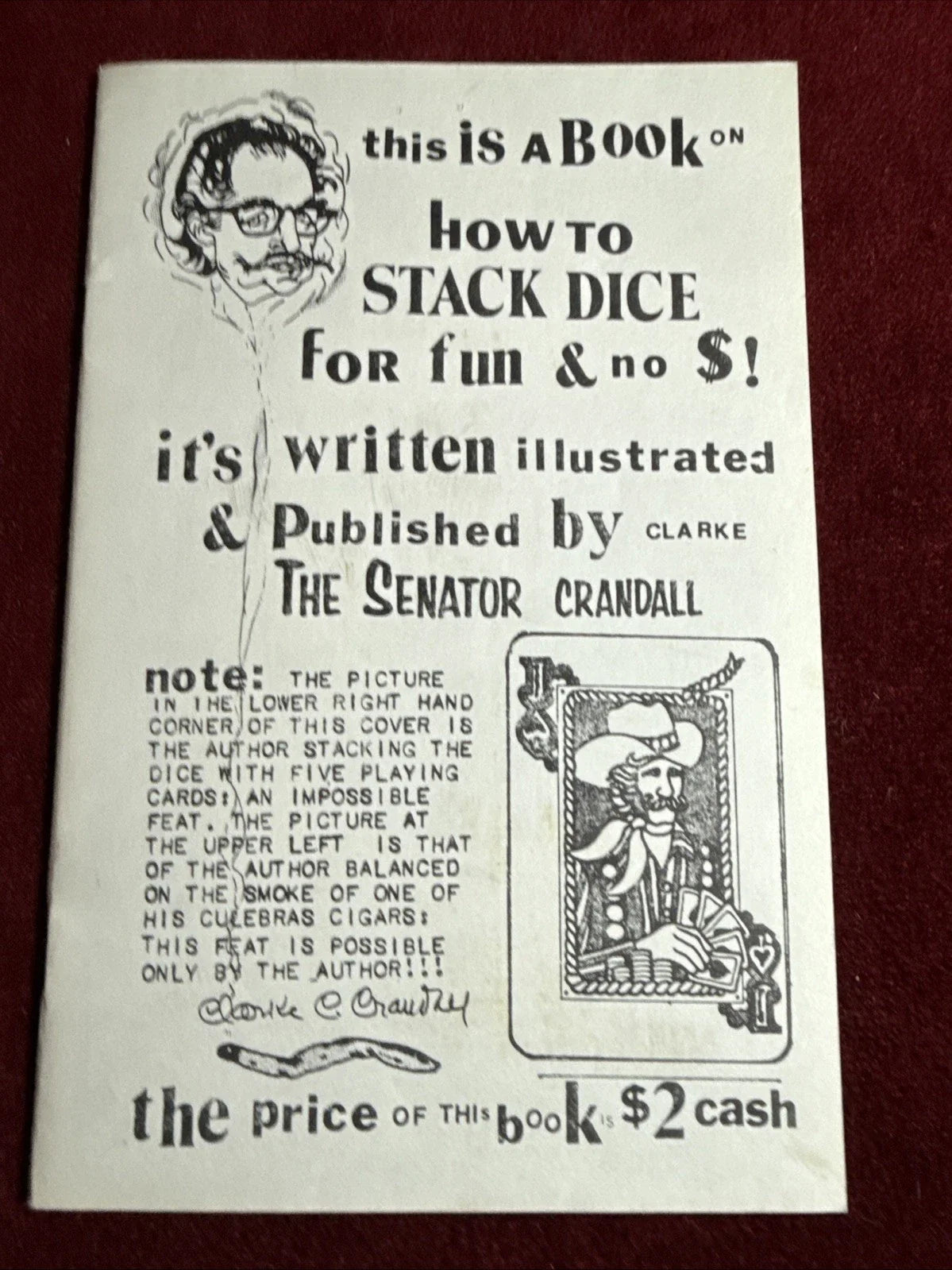 How To Stack Dice For Fun & No $ By Senator Crandall