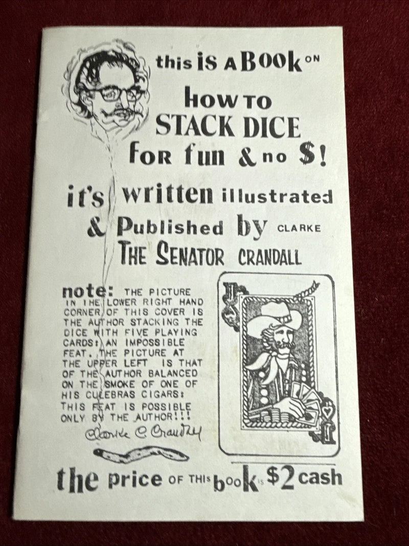 How To Stack Dice For Fun & No $ By Senator Crandall