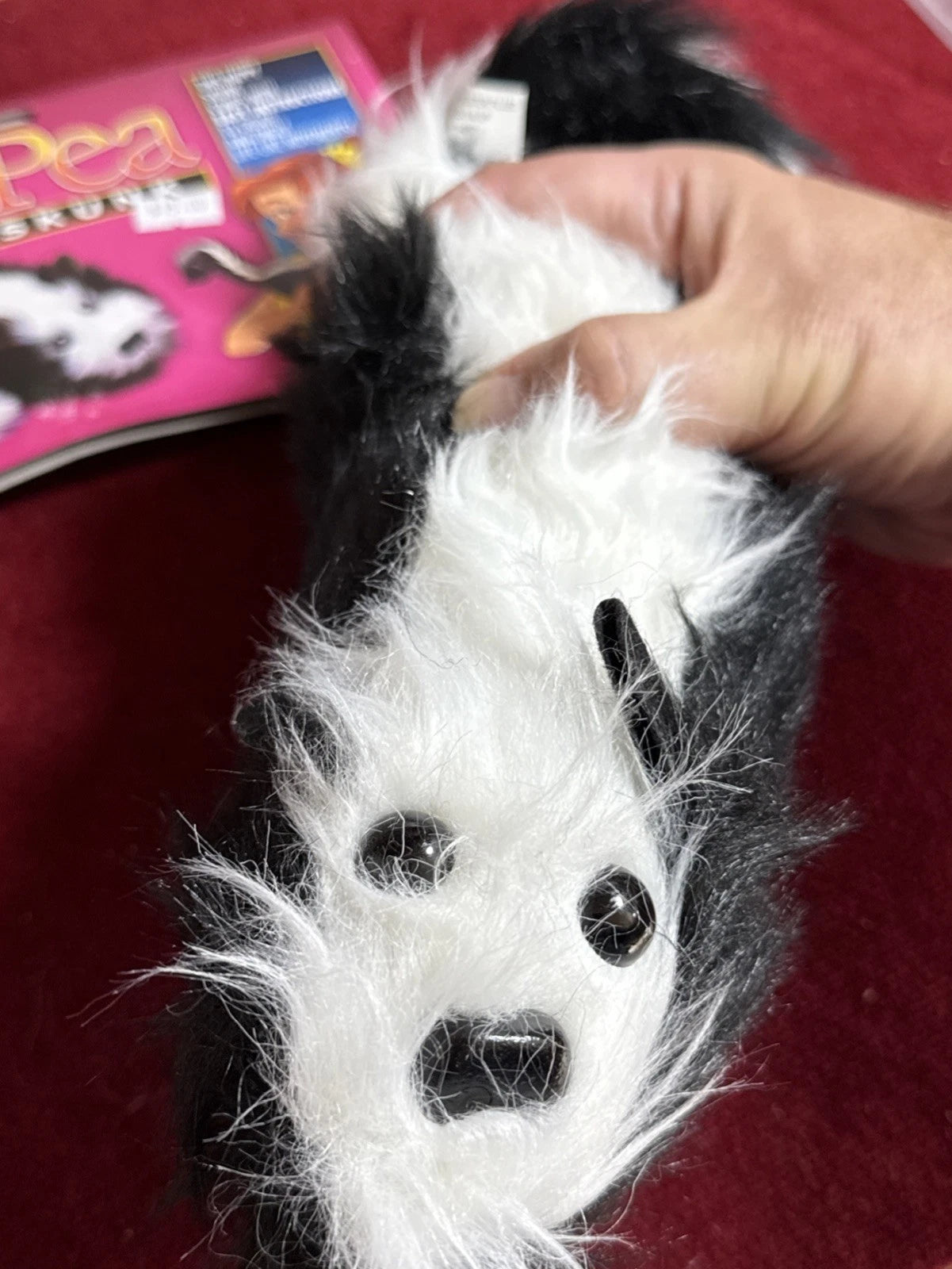 Sweet Pea The Happy Skunk - Spring animal Puppet