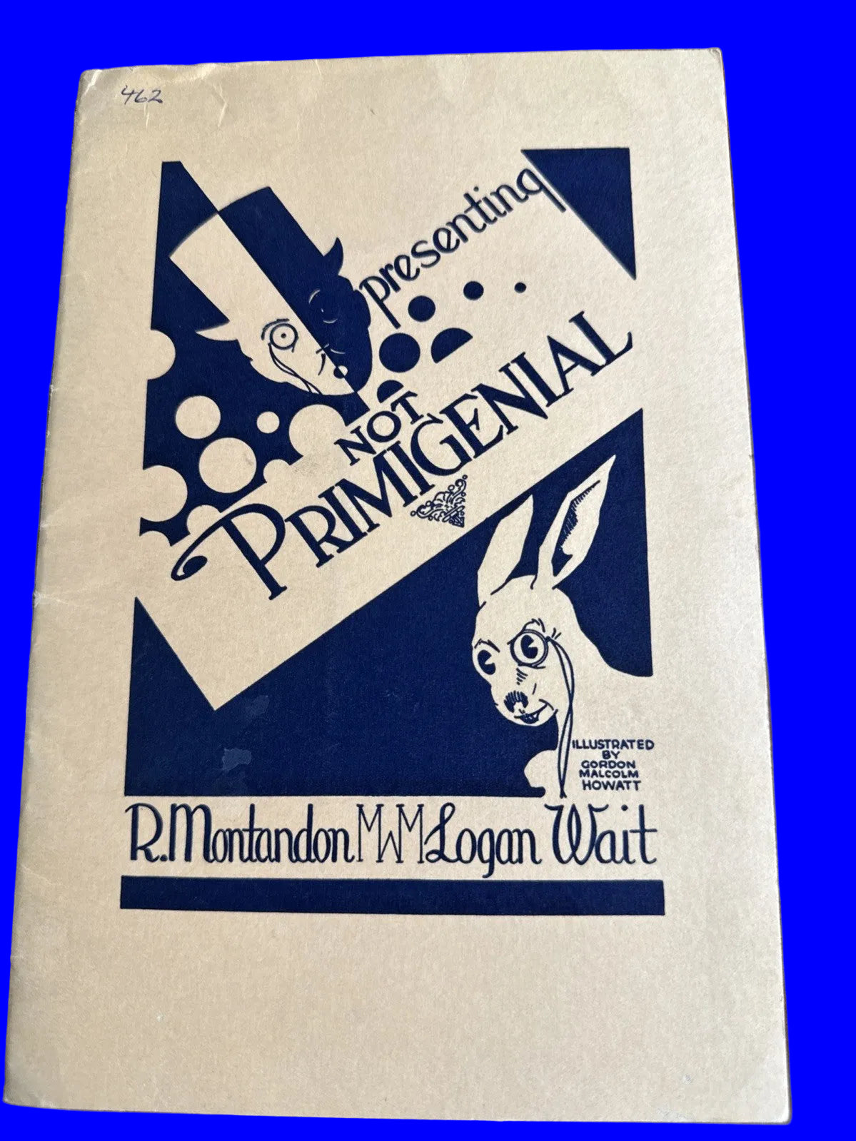 Presenting Non Primigenial by R. Montandon & L Wait Magic Book 1942 ESTATE