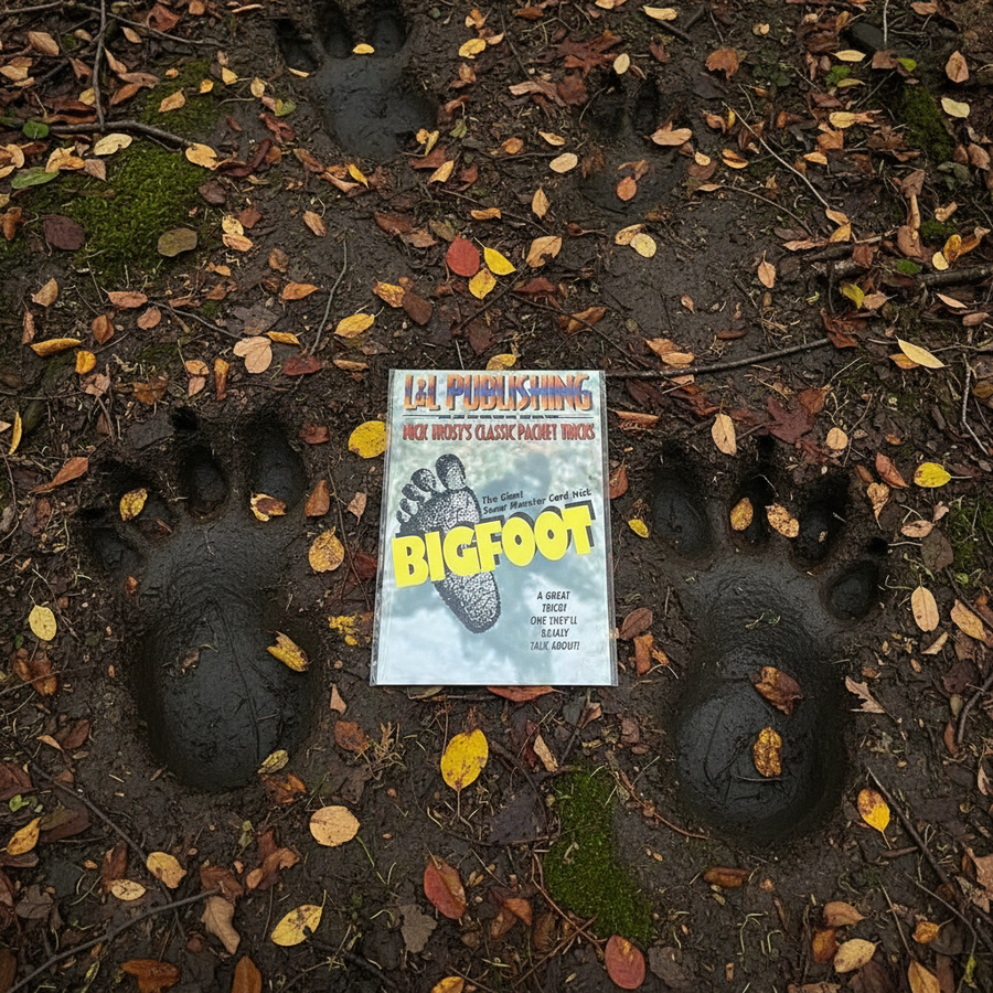 Bigfoot The Giant Snow Monster Card Trick - Nick Trost’s Classic Packet Tricks