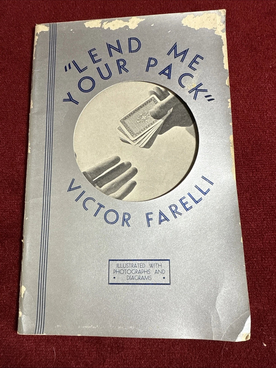 Lend Me Your Pack - Victor Farelli - 2nd Edition - Novel Experiments With Cards - ESTATE