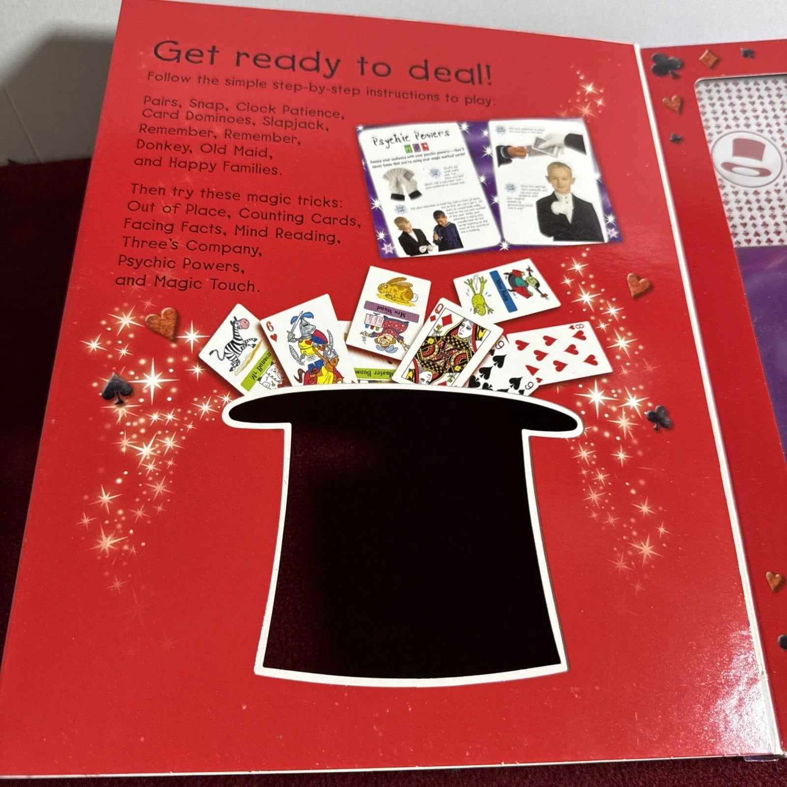 Magic Card Tricks & Games 2007 Barnes & Noble Magic Kit - Easy To Do