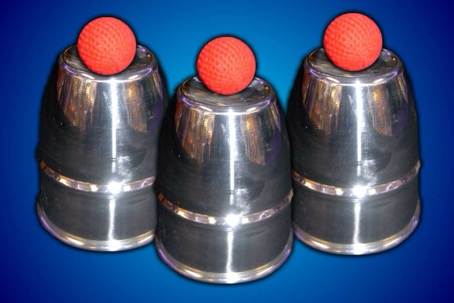 Professional Cups And Balls Aluminum- Trickmaster