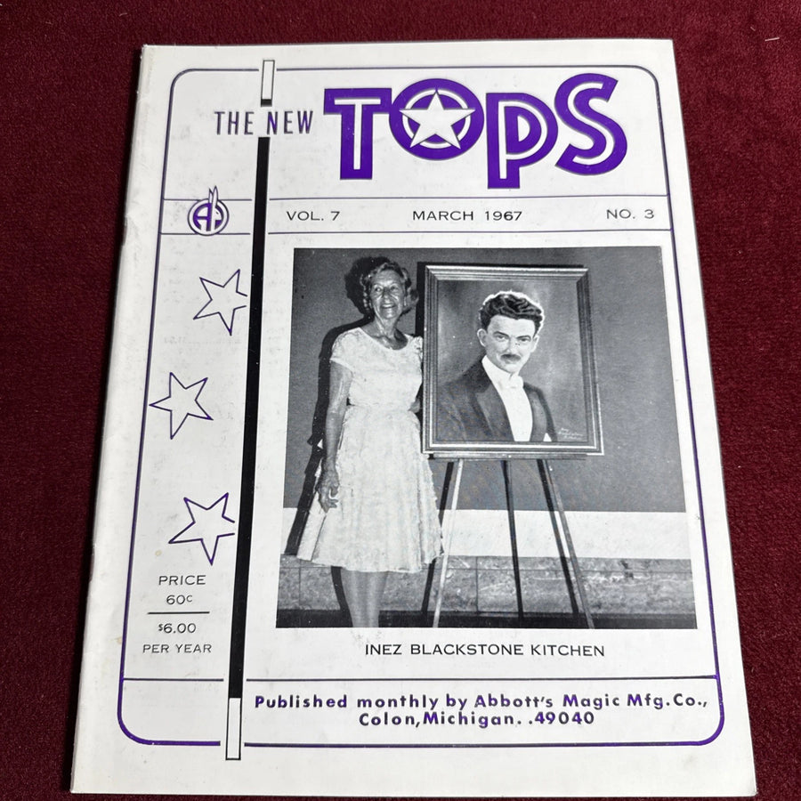 TOPS Magic Magazine VNTG Abbott’s February 1966 Vol 7 #3 Inez Blackstone Kitchen