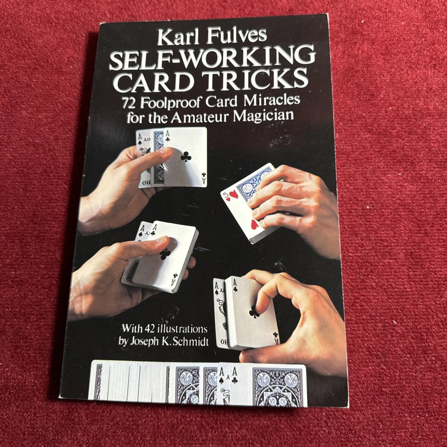 Self-Working Card Tricks: 72 Foolproof Card Miracles for the Amateur Karl Fulves ESTATE