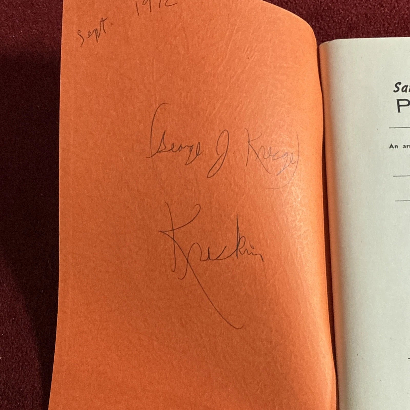 Safety Pin-Trix by Jerry Andrus - From the library of the Amazing Kreskin - 1972 - ESTATE