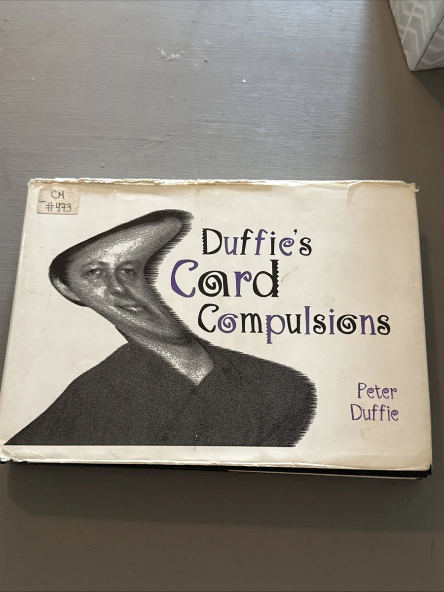Duffie’s Card Compulsions Peter Duffie 1995 1st Edition ESTATE