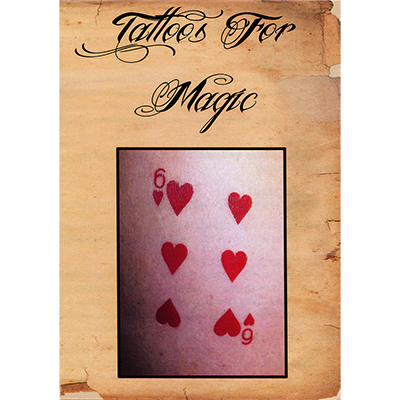 Tattoos (Three Of Diamonds) 10 pk. - Trick-SALE