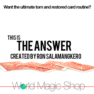 The Answer by Ron Salamangkero - DVD-SALE