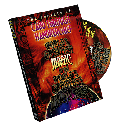 World's Greatest Magic: The Card Through Handkerchief - DVD-SALE