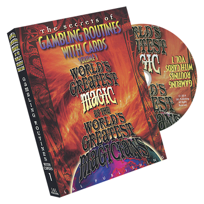 World's Greatest Magic:  Gambling Routines With Cards Vol 1 - DVD-SALE