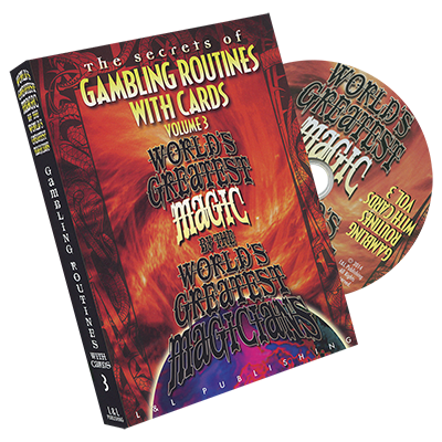 World's Greatest Magic:  Gambling Routines With Cards Vol 3 - DVD-SALE